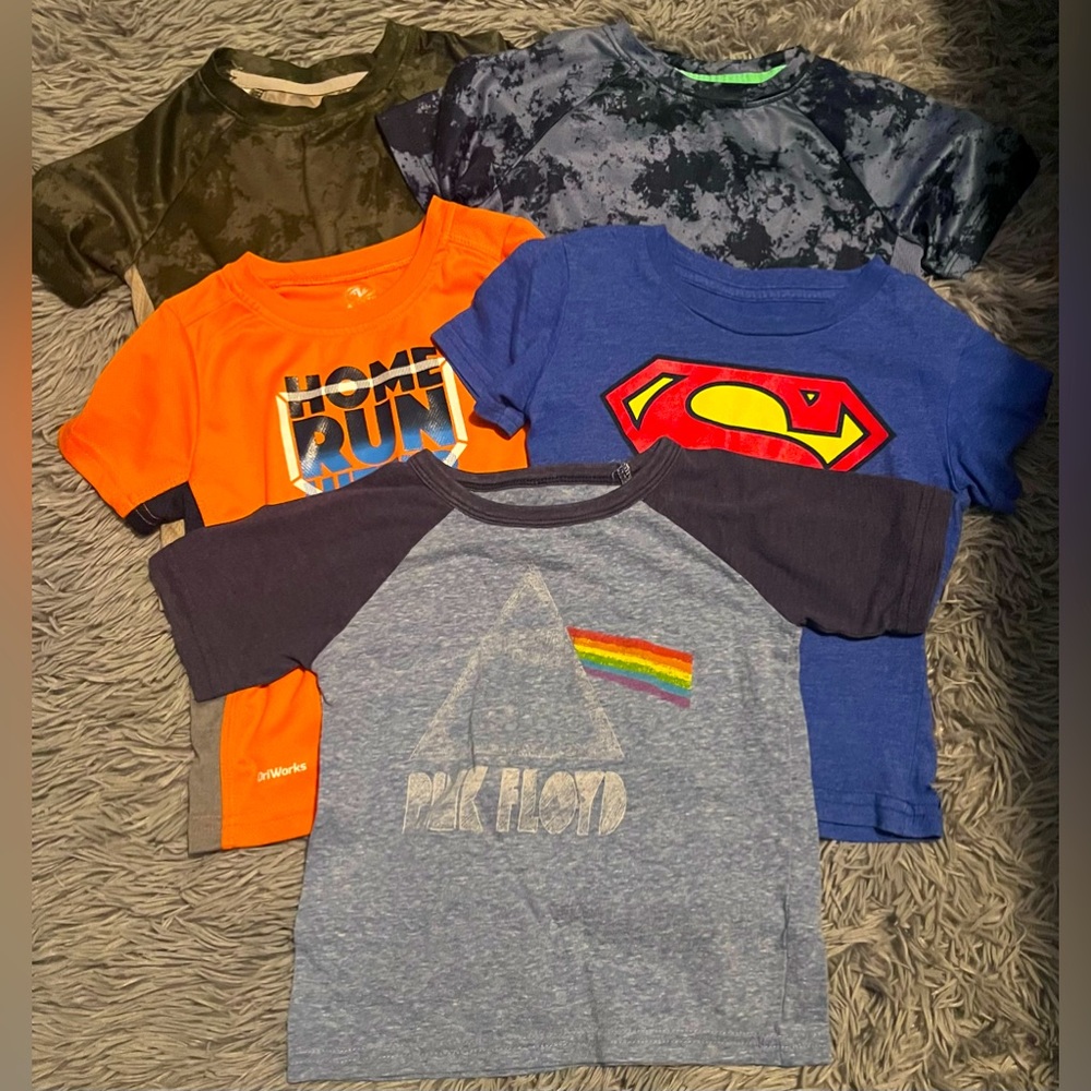 Bundle of 4T boys shirts